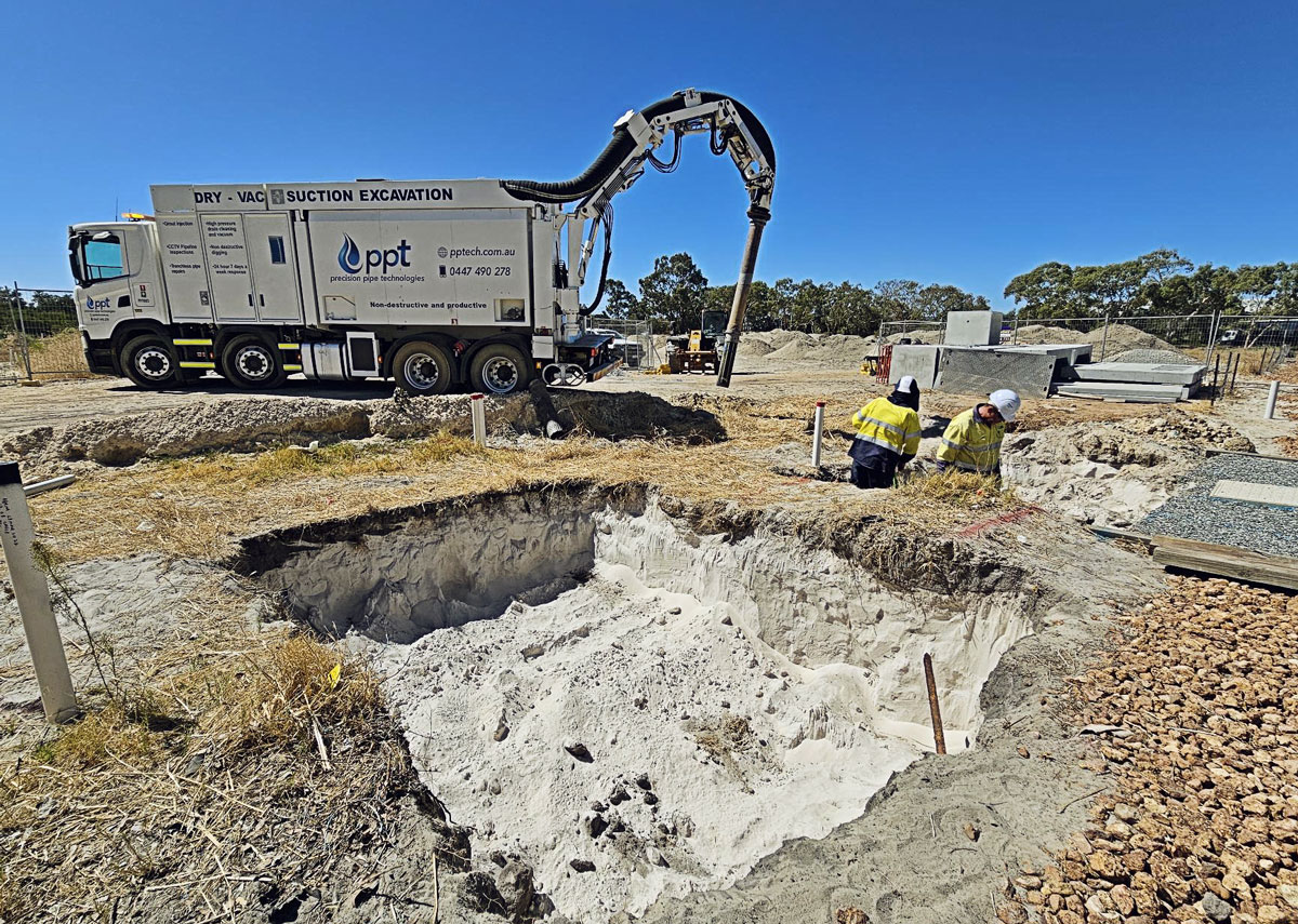 Dry Vac Excavation Perth