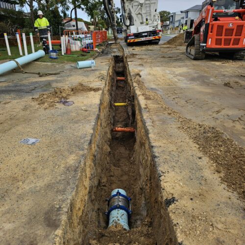 Dry Vac trenching